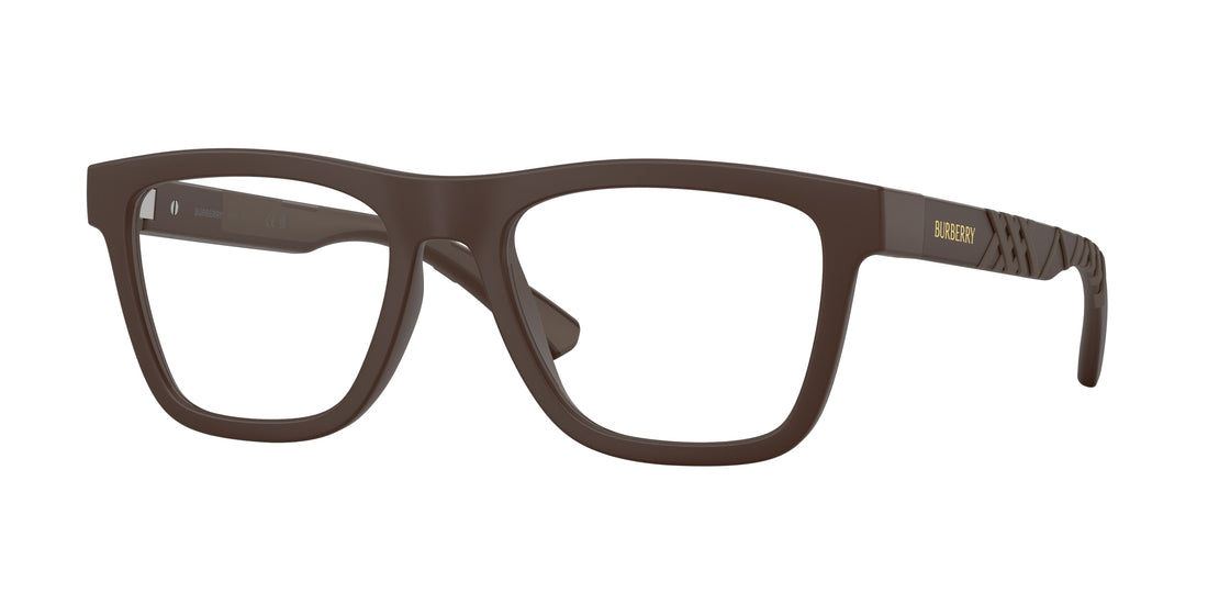 Occhiali da vista burberry be2452u 4234 marron rectangular masculino taglia 53mm - Vista principale