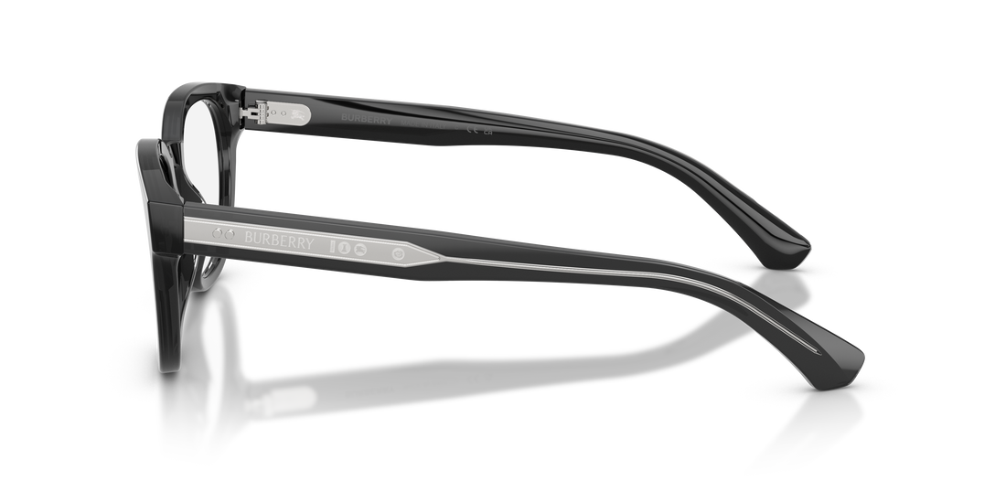 Occhiali da vista burberry be2454 4211 gris round masculino taglia 51mm - Vista dettagliata