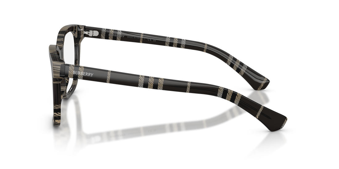 Lunettes de vue burberry be2455 4199 gris square femenino taille 50mm - Vue détaillée