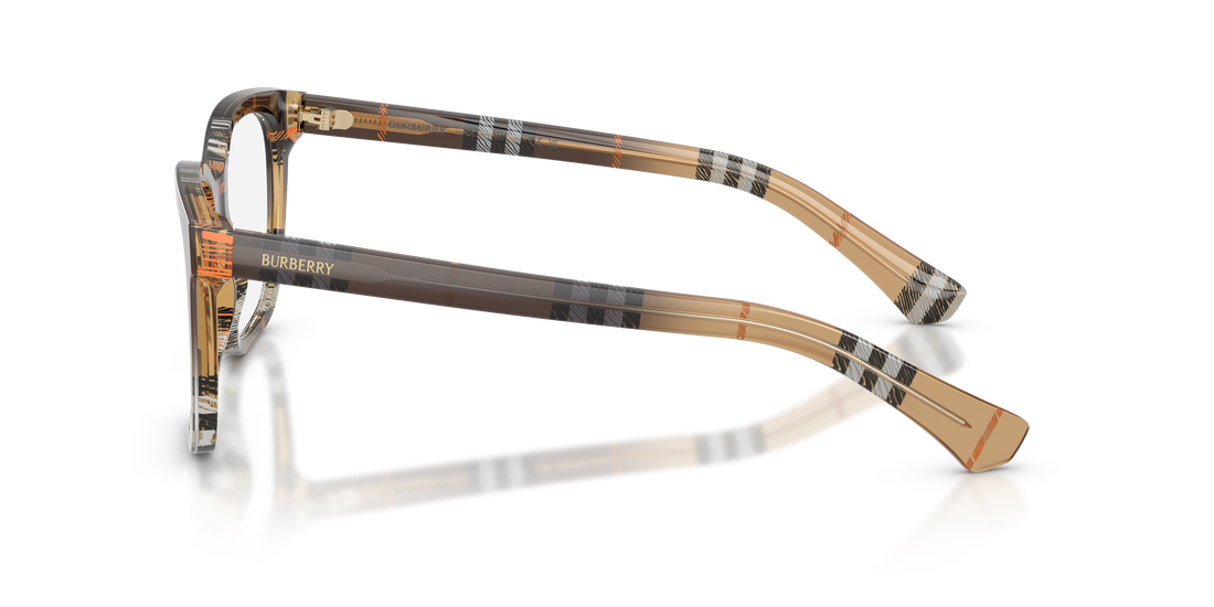 Lunettes de vue burberry be2455 4202 marron square femenino taille 50mm - Vue détaillée