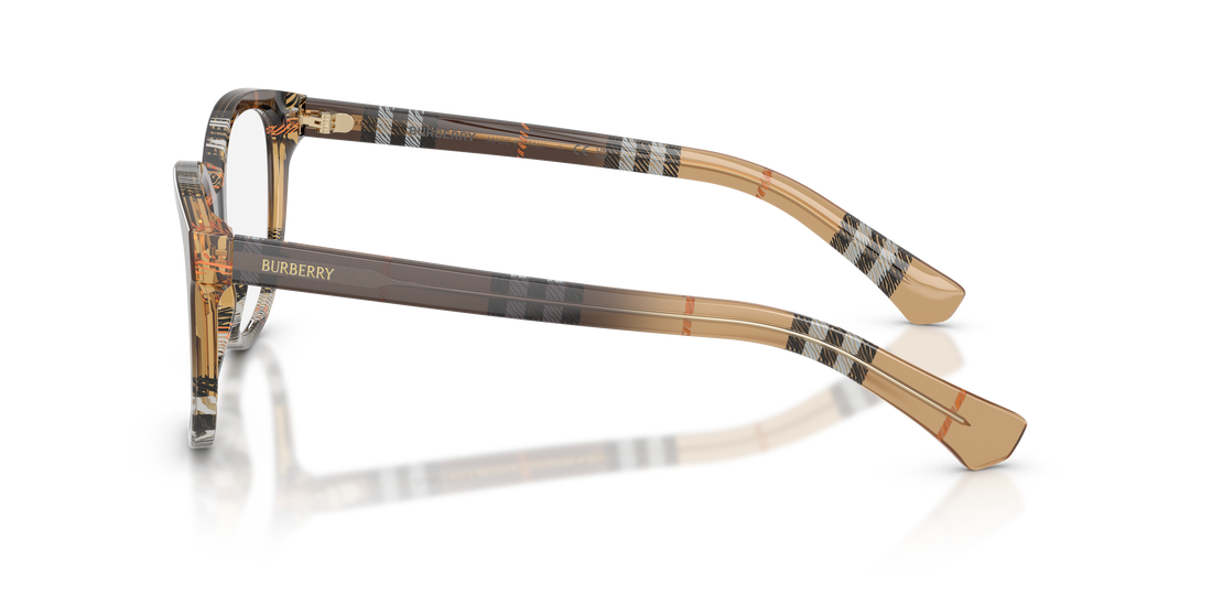 Lunettes de vue burberry be2456 4202 marron cat eye femenino taille 54mm - Vue détaillée