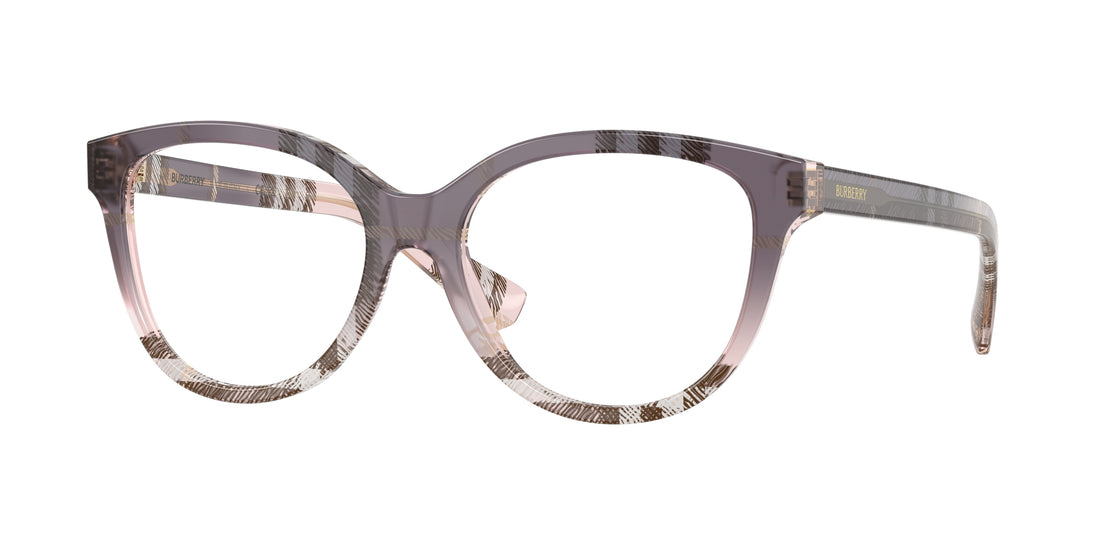 Occhiali da vista burberry be2456 4220 rosa cat eye femenino taglia 52mm - Vista principale