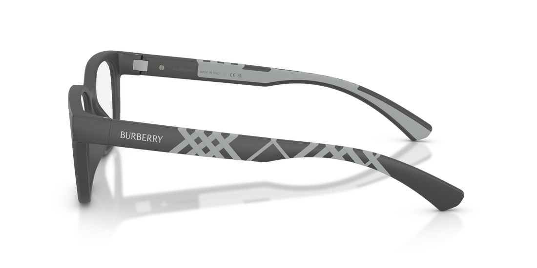 Occhiali da vista burberry be2460d 4233 gris rectangular masculino taglia 55mm - Vista dettagliata