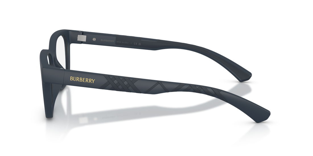 Prescription glasses burberry be2460d 4240 azul rectangular masculino size 55mm - Detailed view