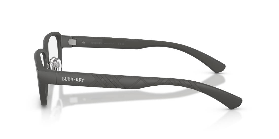 Prescription glasses burberry be2461d 4233 gris rectangular masculino size 56mm - Detailed view