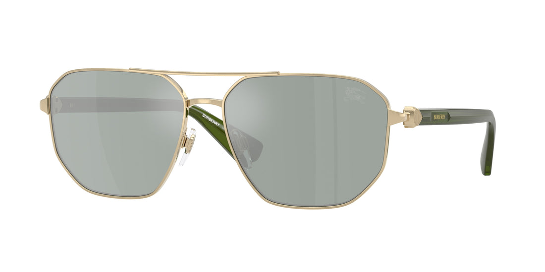 Occhiali da sole burberry be3166 110982 dorado pilot masculino taglia 60mm - Vista principale