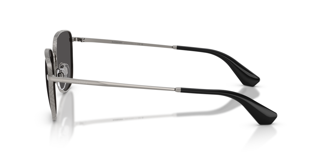 Lunettes de soleil burberry be3171 100387 gris square masculino taille 57mm - Vue détaillée