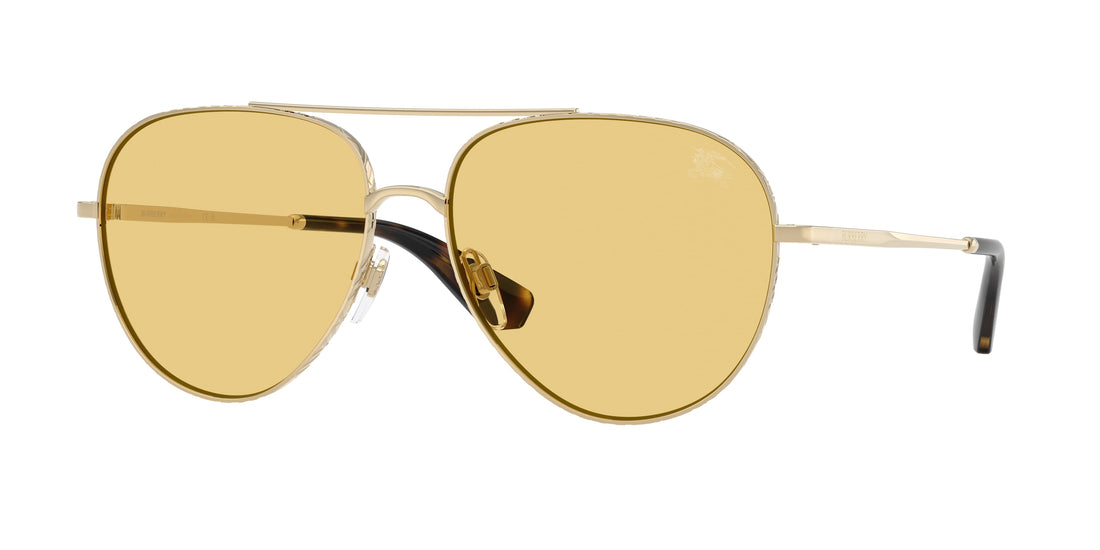 Lunettes de soleil burberry be3172 110985 dorado pilot unisex taille 59mm - Vue principale