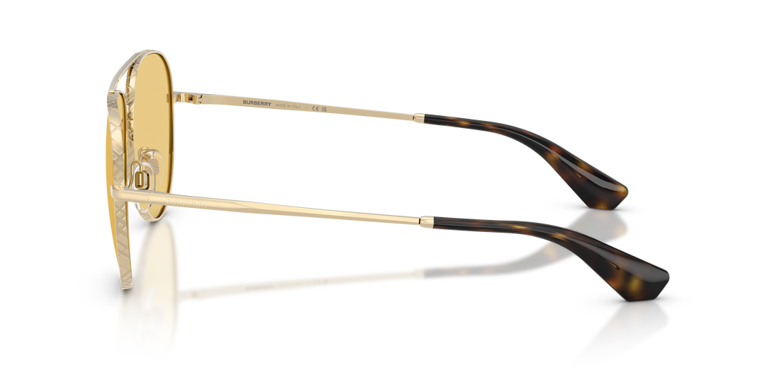 Lunettes de soleil burberry be3172 110985 dorado pilot unisex taille 59mm - Vue détaillée