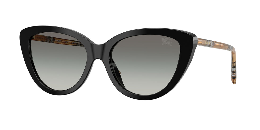 Occhiali da sole burberry be4457 416111 negro cat eye femenino taglia 55mm - Vista principale