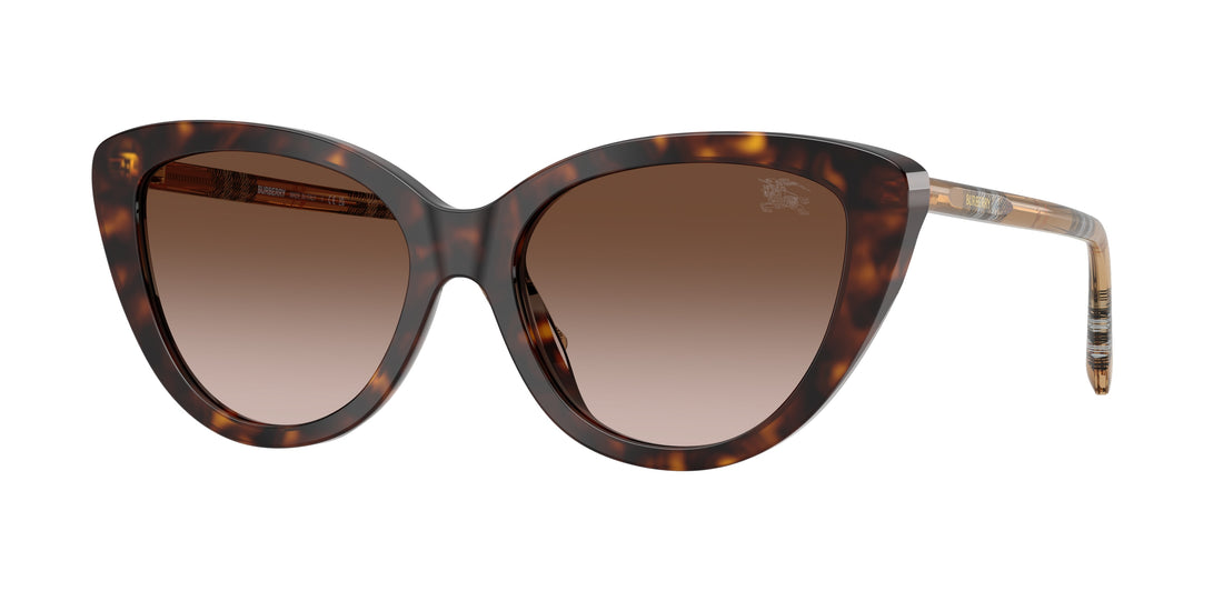 Occhiali da sole burberry be4457 421613 marron cat eye femenino taglia 55mm - Vista principale
