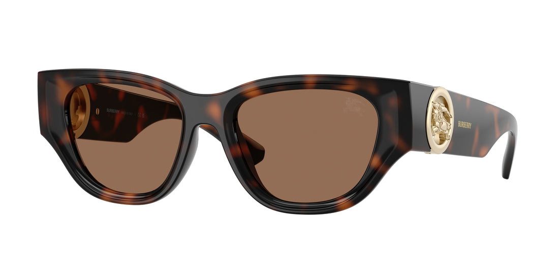 Occhiali da sole burberry be4467u 300273 marron cat eye femenino taglia 52mm - Vista principale