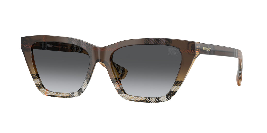 Occhiali da sole burberry be4468 4202t3 marron cat eye femenino taglia 54mm - Vista principale