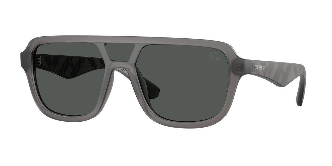 Occhiali da sole burberry be4474u 421387 gris pilot masculino taglia 28mm - Vista principale