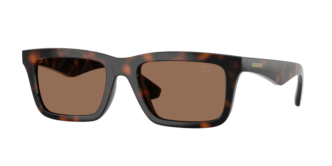 Occhiali da sole burberry be4475u 300273 marron rectangular masculino taglia 53mm - Vista principale