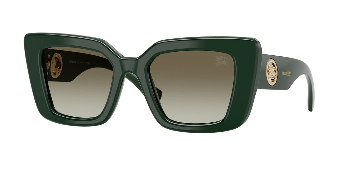Occhiali da sole burberry be4476 42038e verde cat eye femenino taglia 51mm - Vista principale
