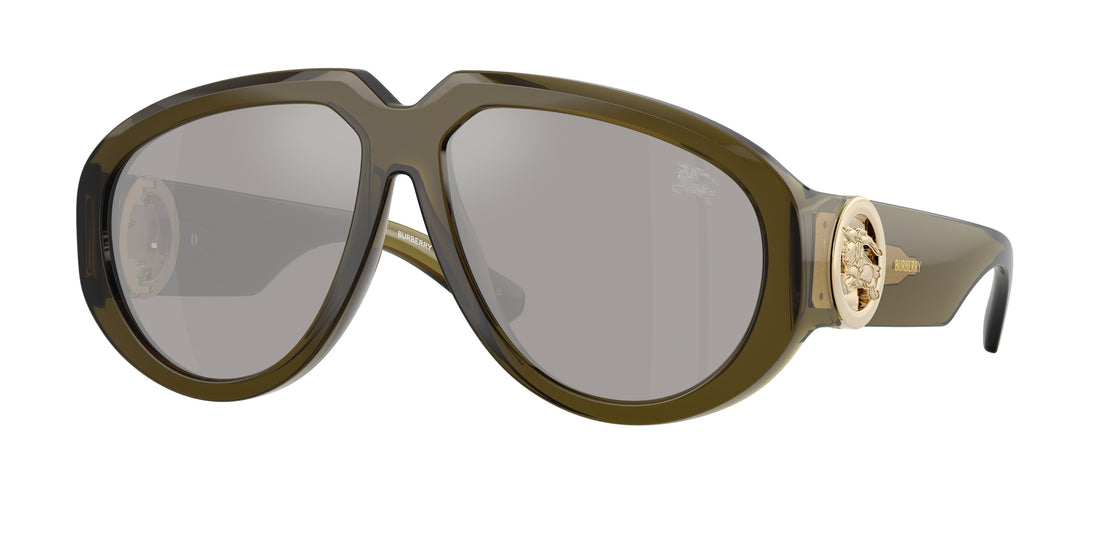 Occhiali da sole burberry be4479u 41946g verde pilot femenino taglia 58mm - Vista principale