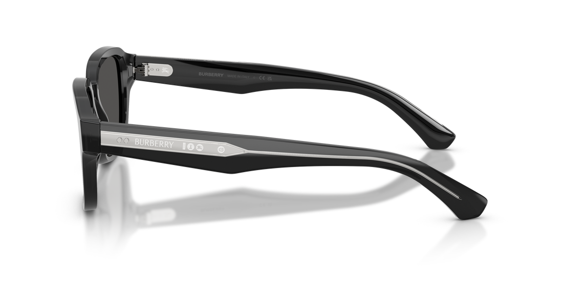 Lunettes de soleil burberry be4484 421187 gris square masculino taille 53mm - Vue détaillée