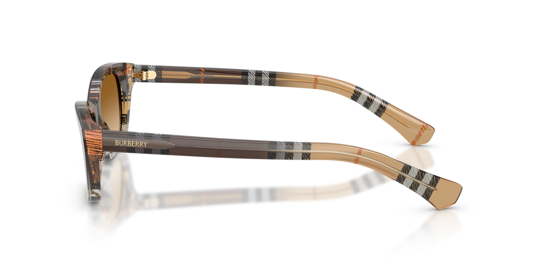 Sonnenbrillen burberry be4488 420213 marron rectangular femenino größe 52mm - Detailansicht