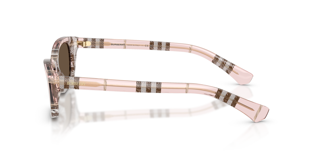 Lunettes de soleil burberry be4488 422173 rosa rectangular femenino taille 52mm - Vue détaillée