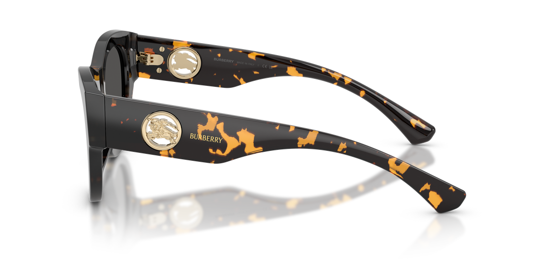 Lunettes de soleil burberry be4491 410687 havana round femenino taille 52mm - Vue détaillée