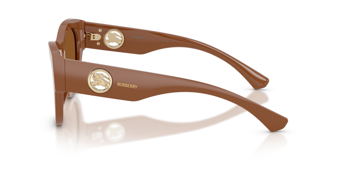 Occhiali da sole burberry be4491 422273 marron round femenino taglia 52mm - Vista dettagliata