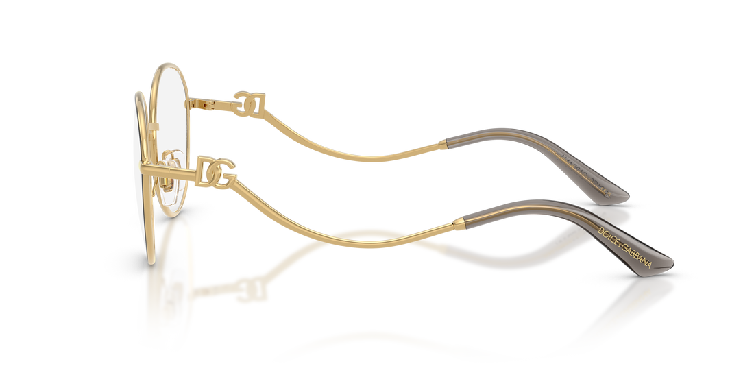 Gafas graduadas dolce & gabbana dg1365 1334 negro round femenino talla 53mm - Vista de detalle