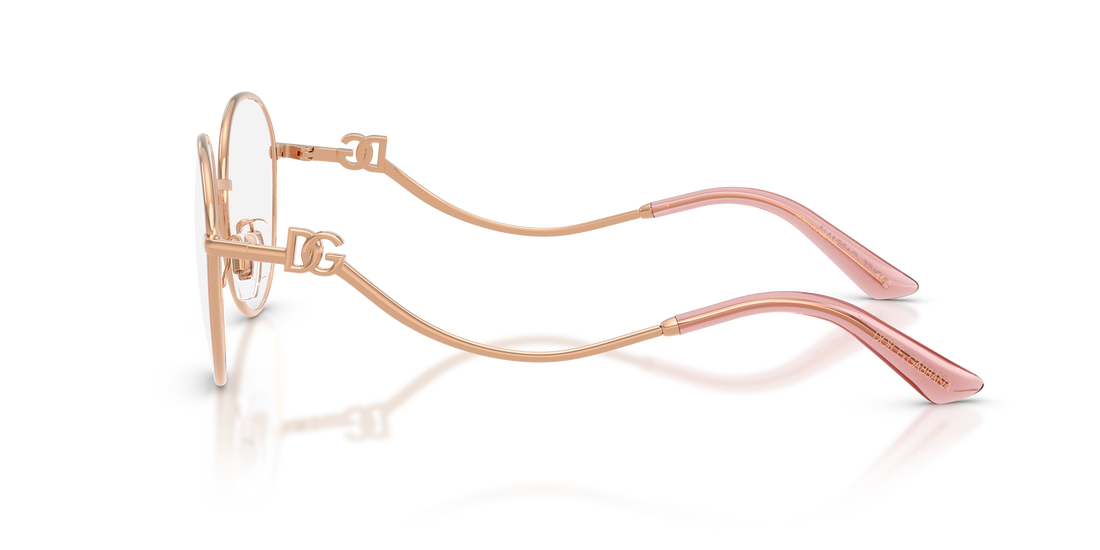 Gafas graduadas dolce & gabbana dg1365 1369 rosa round femenino talla 53mm - Vista de detalle