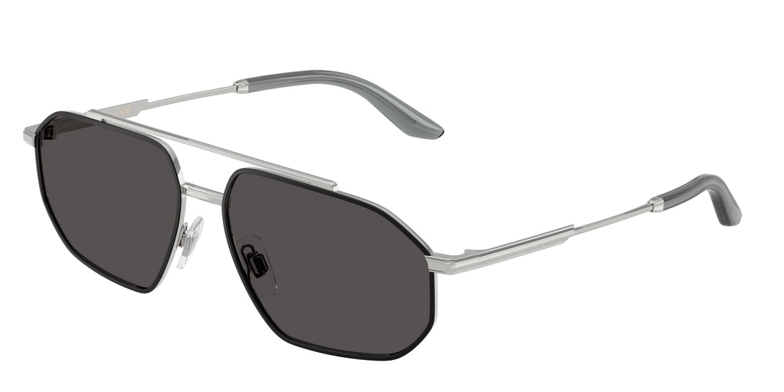 Sunglasses dolce & gabbana dg2328 132487 plateado pilot masculino size 59mm - Main view