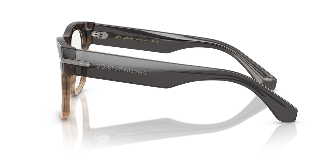 Gafas graduadas dolce & gabbana dg3407 3484 gris square masculino talla 54mm - Vista de detalle