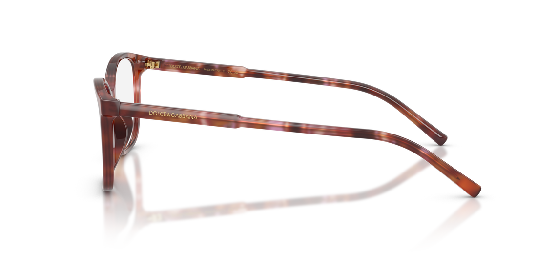 Gafas graduadas dolce & gabbana dg3424 3444 havana rectangular femenino talla 54mm - Vista de detalle