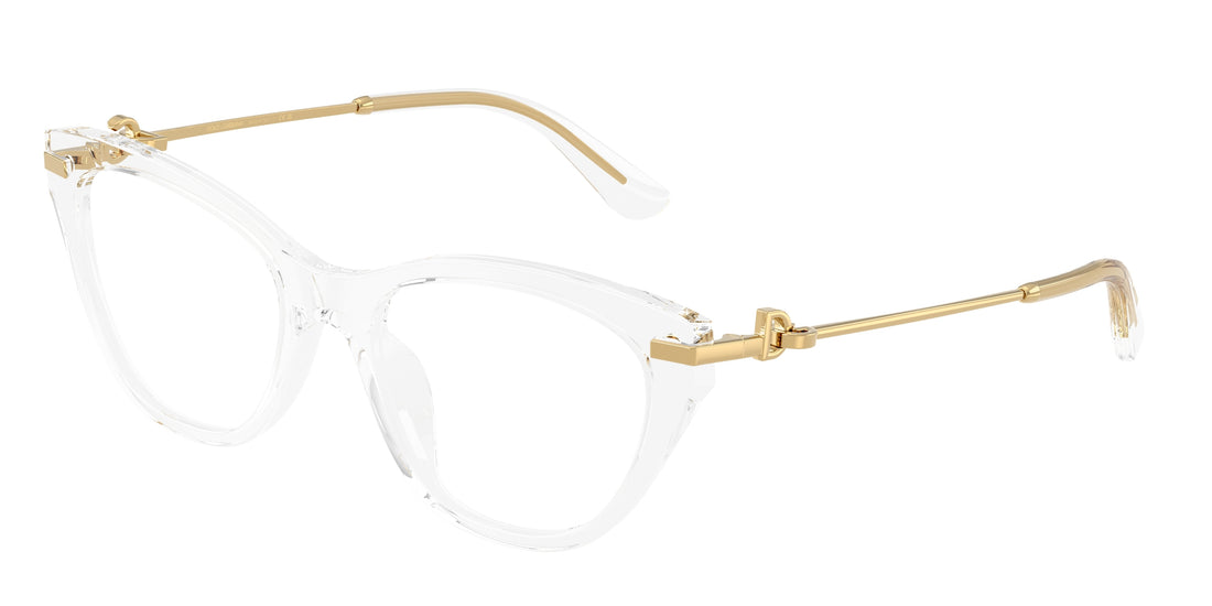 Lunettes de vue dolce & gabbana dg3428 3133 transparente butterfly femenina taille 51mm - Vue principale