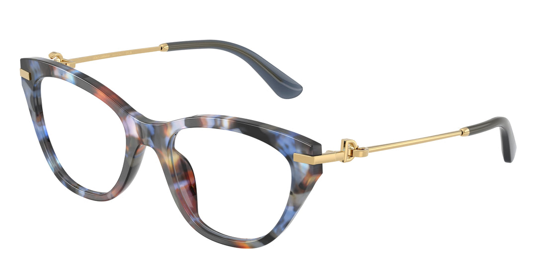 Brillen dolce & gabbana dg3428 3443 azul butterfly femenina größe 51mm - Hauptansicht
