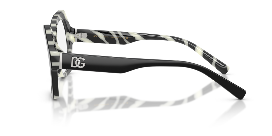 Gafas graduadas dolce & gabbana dg3429 3372 negro butterfly femenino talla 54mm - Vista de detalle