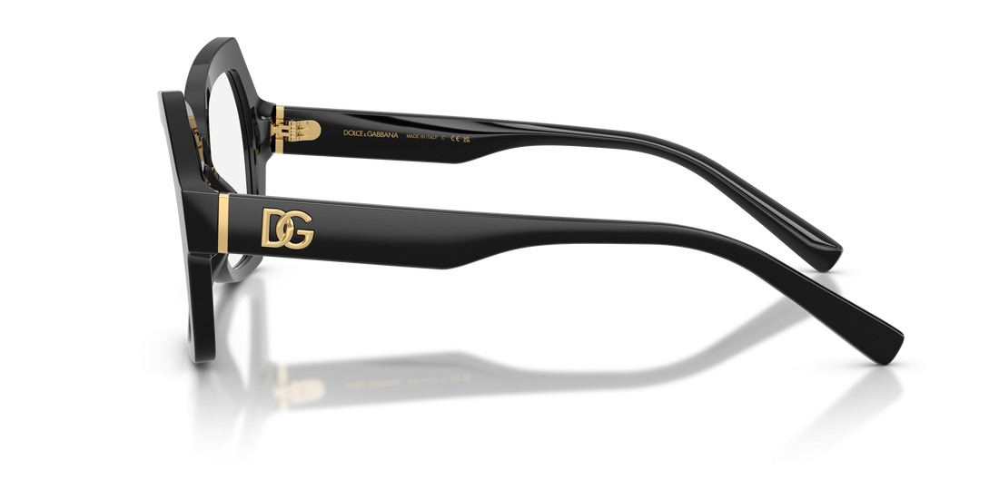 Gafas graduadas dolce & gabbana dg3429 501 negro butterfly femenino talla 52mm - Vista de detalle