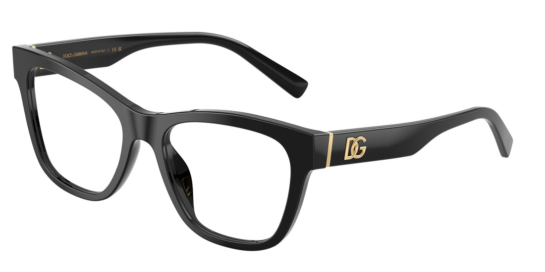 Gafas graduadas dolce & gabbana dg3430 501 negro square femenino talla 55mm - Vista principal