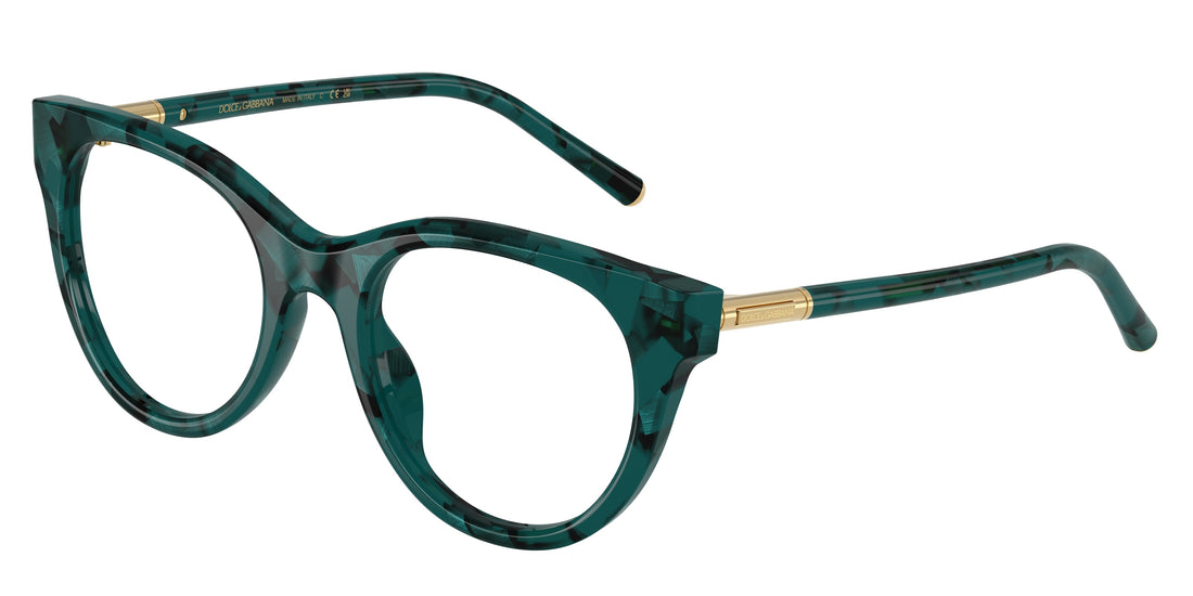 Gafas graduadas dolce & gabbana dg3433 3460 verde pantos femenino talla 51mm - Vista principal