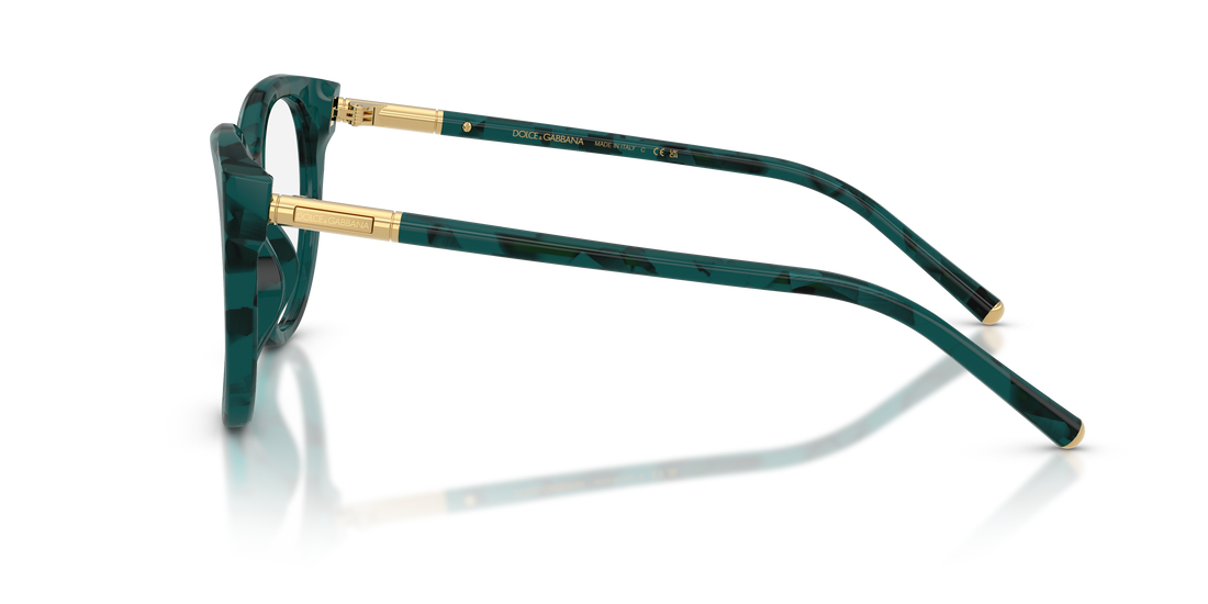Gafas graduadas dolce & gabbana dg3433 3460 verde pantos femenino talla 51mm - Vista de detalle