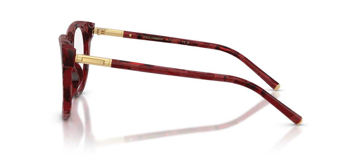 Gafas graduadas dolce & gabbana dg3433 3463 rojo pantos femenino talla 53mm - Vista de detalle