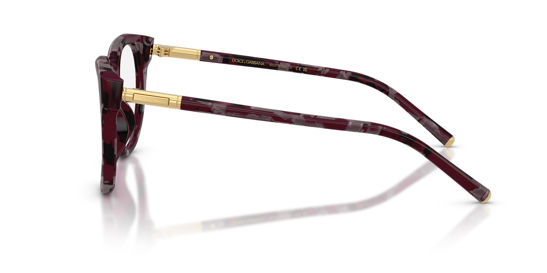 Gafas graduadas dolce & gabbana dg3433 3464 violeta pantos femenino talla 53mm - Vista de detalle