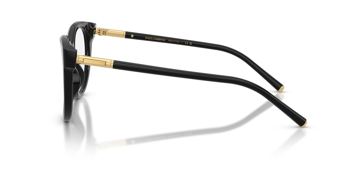 Gafas graduadas dolce & gabbana dg3433 501 negro pantos femenino talla 51mm - Vista de detalle