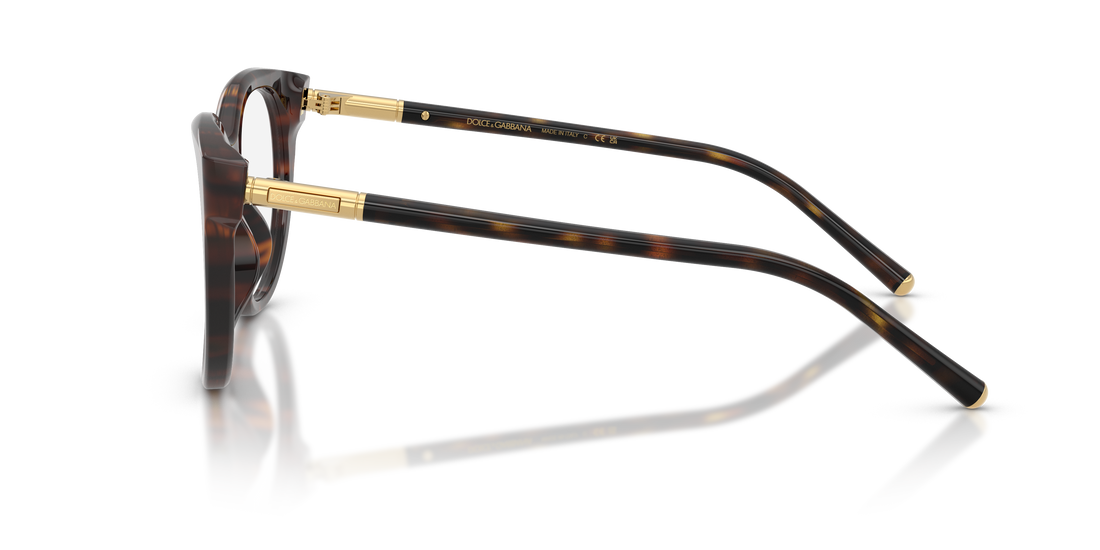 Gafas graduadas dolce & gabbana dg3433 502 havana pantos femenino talla 51mm - Vista de detalle
