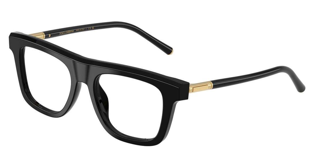 Gafas graduadas dolce & gabbana dg3434 501 negro square masculino talla 51mm - Vista principal