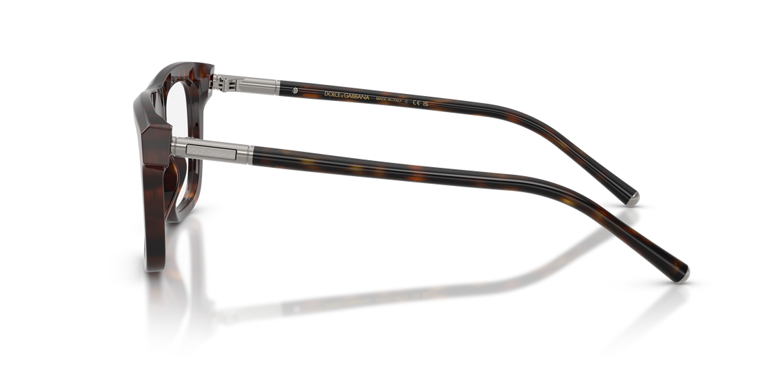 Gafas graduadas dolce & gabbana dg3434 502 havana square masculino talla 51mm - Vista de detalle