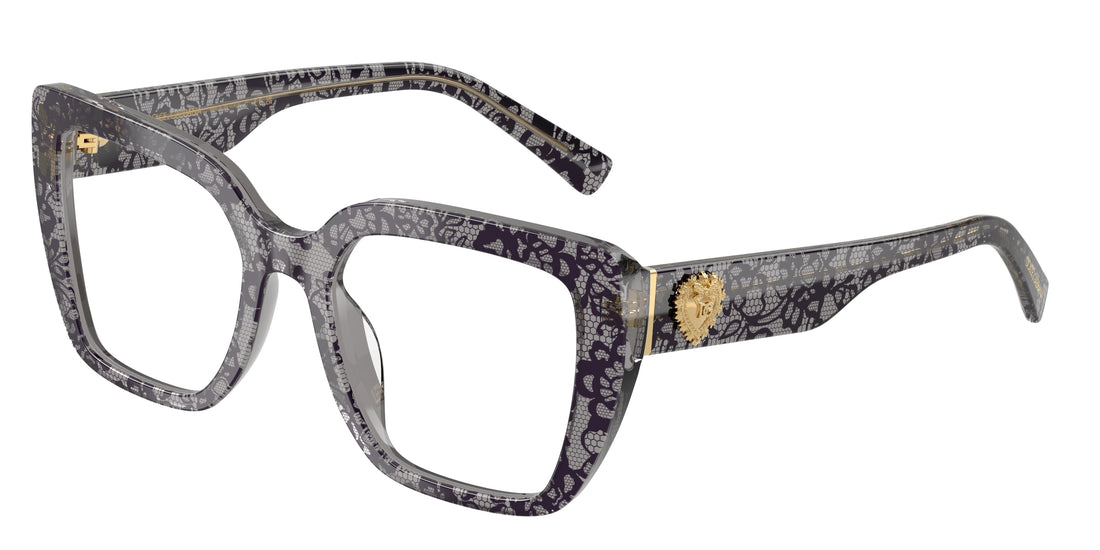Brillen dolce & gabbana dg3441 3471 gris square femenino größe 53mm - Hauptansicht