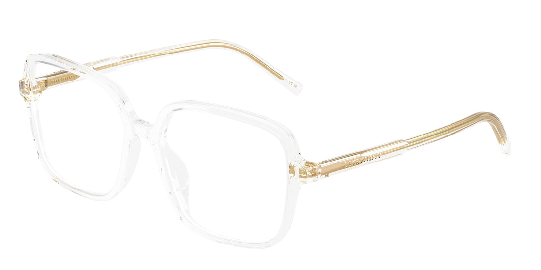 Gafas graduadas dolce & gabbana dg3442 3133 transparente square femenino talla 53mm - Vista principal