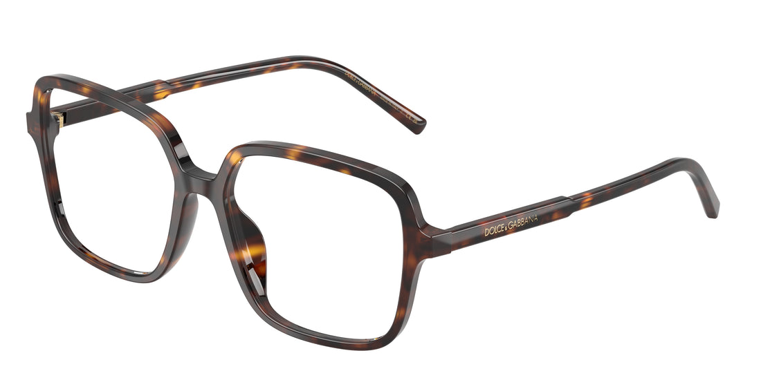Gafas graduadas dolce & gabbana dg3442 502 havana square femenino talla 53mm - Vista principal