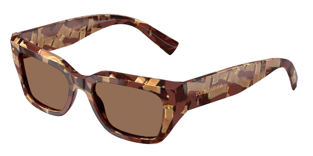 Sunglasses dolce & gabbana dg4462 346273 marron cat eye femenino size 52mm - Main view