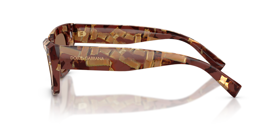 Sunglasses dolce & gabbana dg4462 346273 marron cat eye femenino size 52mm - Detailed view