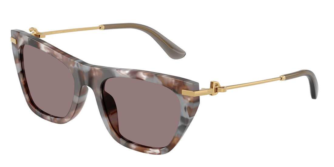 Sunglasses dolce & gabbana dg4511 34457n havana square femenino size 55mm - Main view